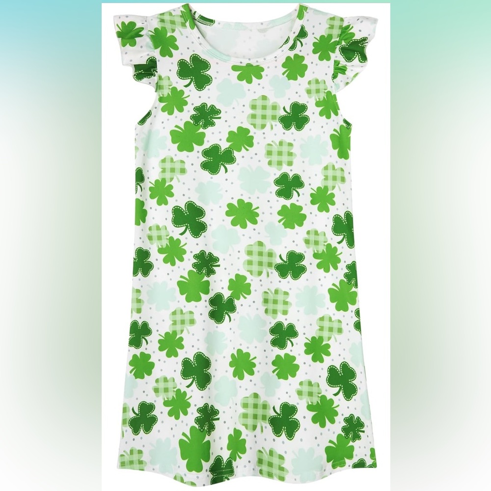 Girls Saint Patrick’s day nightgown